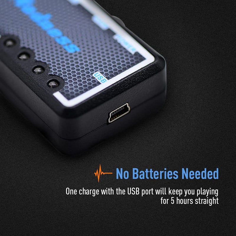 SONICAKE مضخم سماعات الجيتار باس سونيك كيك - مضخم سماعات ميني - تأثيرات كورس جيب قابلة للشحن من الولايات المتحدة الأمريكية - Image 4